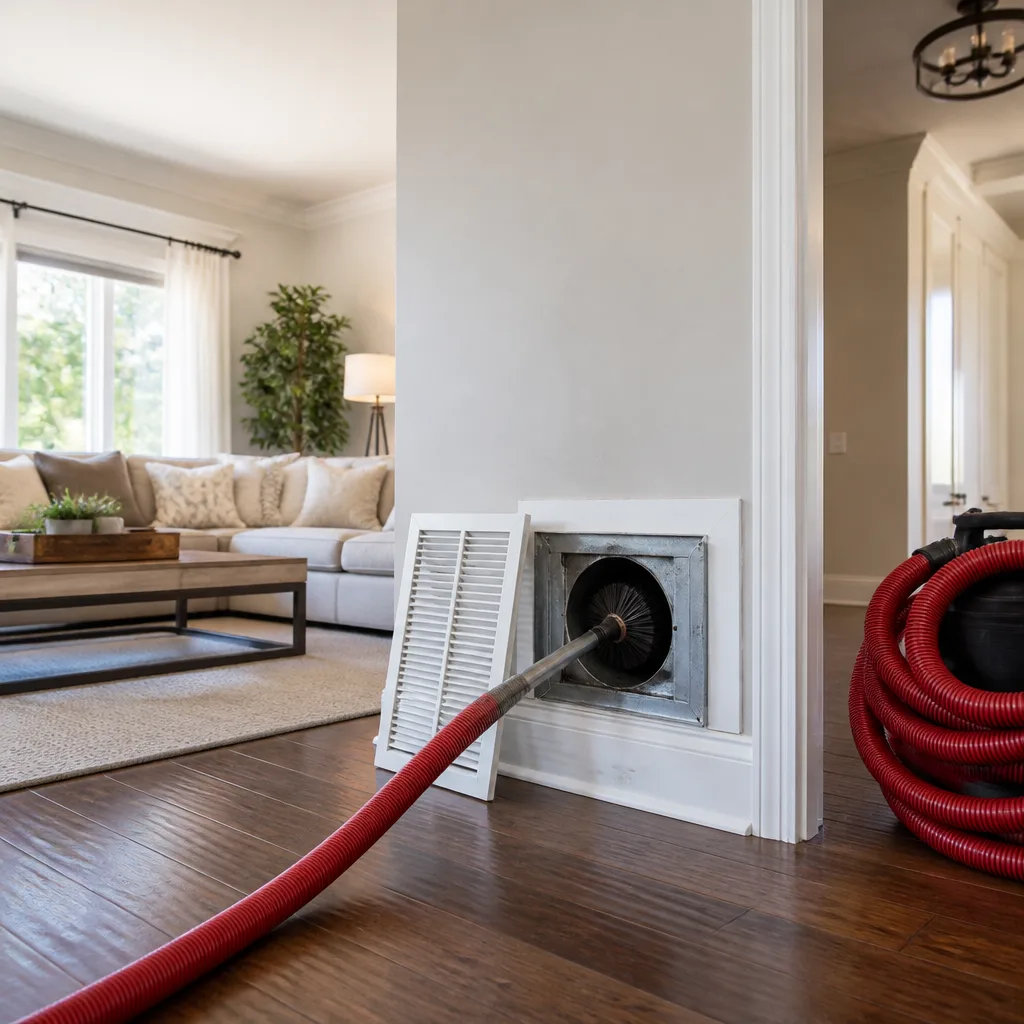 Whole-home duct cleaning